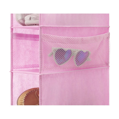 10-Shelf Hanging Shoe Organizer H with Metal Hooks