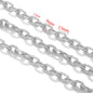 1 meter Stainless Steel Big Chains Handmade Thick Big Chain