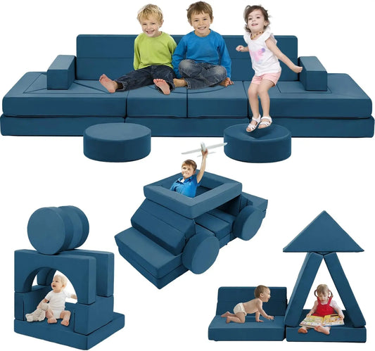 22Pcs Modular Kids Play Couch -