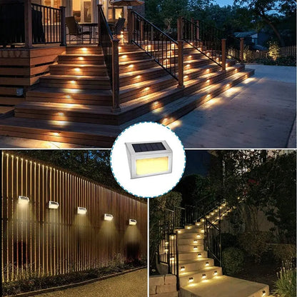 Solar Lights for Steps Deck  Stair  Outdoor, Waterproof