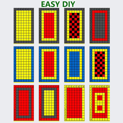 25PCS 1.8cm Thickness Garage Floor Mats