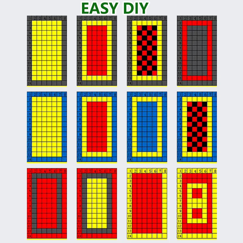 25PCS 1.8cm Thickness Garage Floor Mats