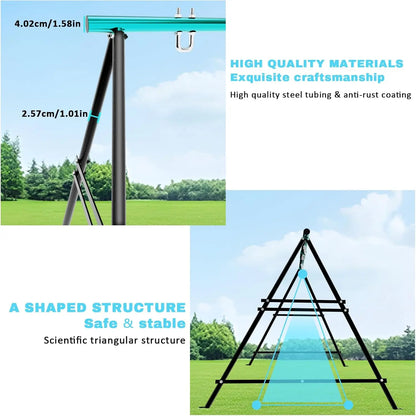 Hammock Chair Swing Set Stand