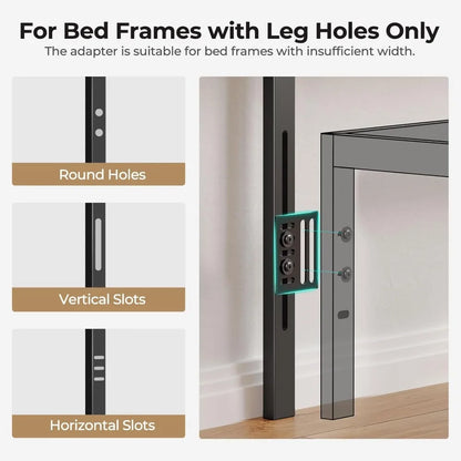 Queen Size Headboard, Attach to Frame, Height Adjustable