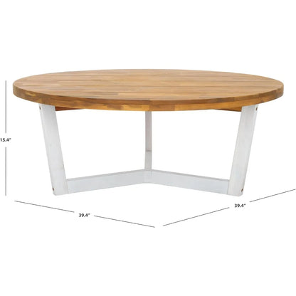 2025new-Outdoor 3-Leg Round Coffee Table