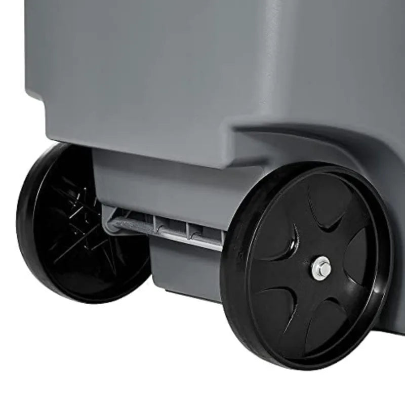 Rollout Trash/Garbage Can/Bin with Wheels,95 Gal,