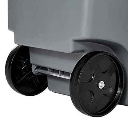 Rollout Trash/Garbage Can/Bin with Wheels,95 Gal,