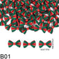 30pc Christmas Satin Ribbon Bows Handmade