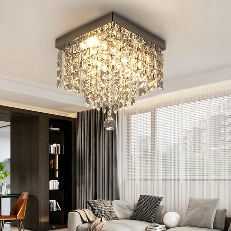 Modern K9 Crystal Chandelier Led