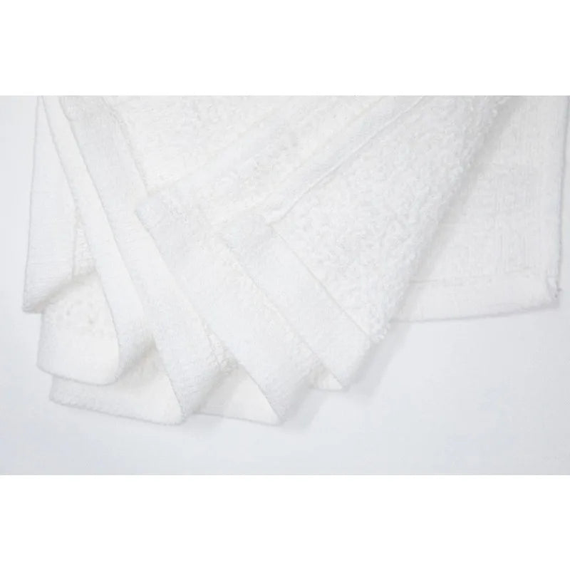 100% Cotton 14" x 17" All Purpose Terry Towels, 18 Pack, White