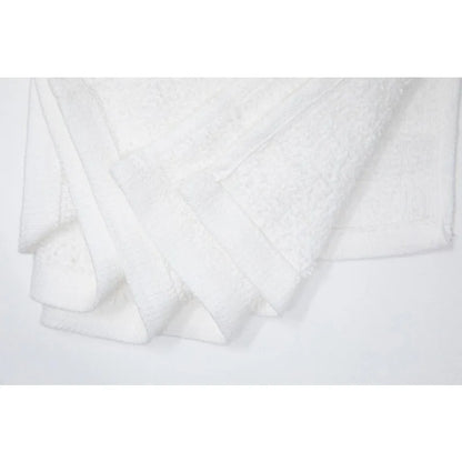 100% Cotton 14" x 17" All Purpose Terry Towels, 18 Pack, White