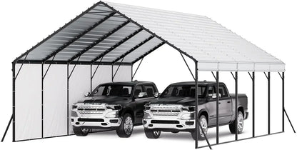 20x24 ft Heavy Duty Metal Carport