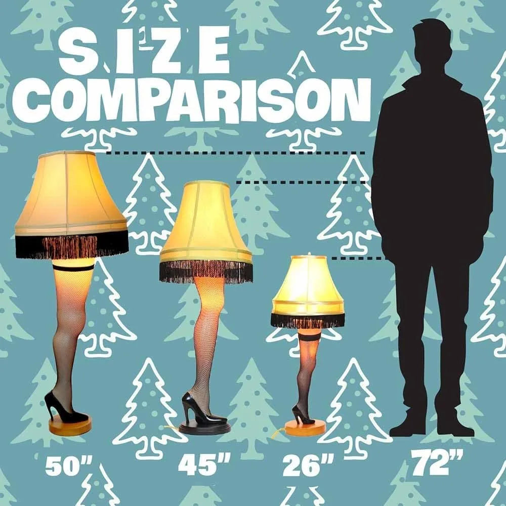 45" Christmas Deluxe Leg Lamp