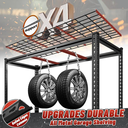 3600LBS Garage Shelving 48" W Storage Shelves 6 Tier