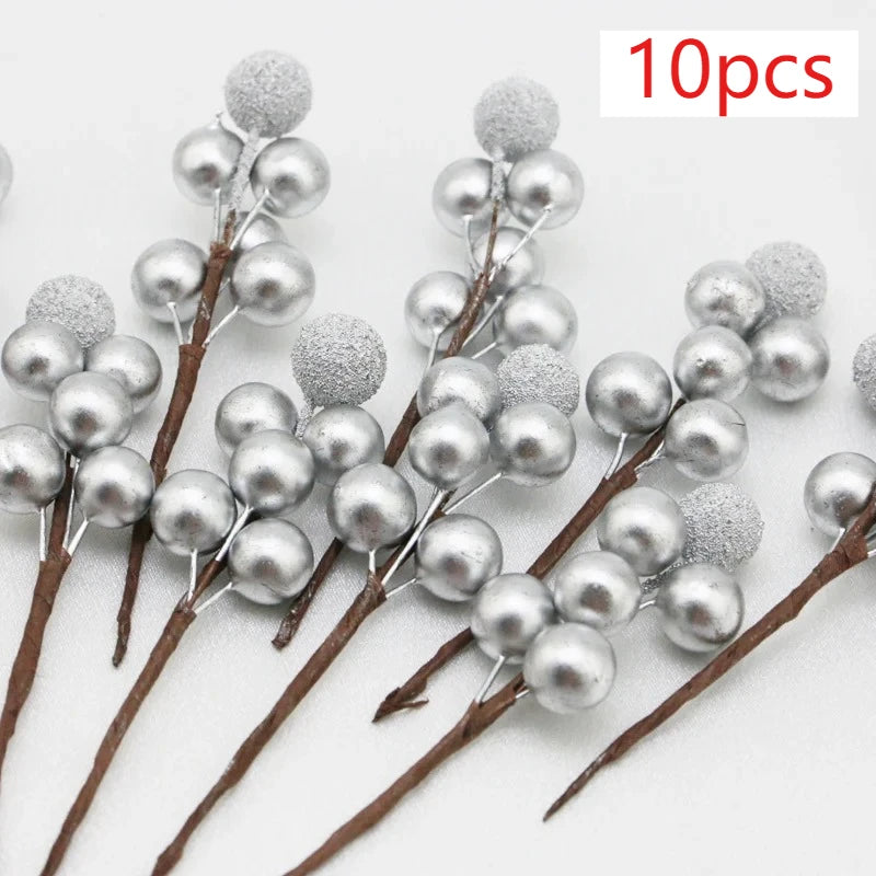 10/20pcs Berry Decorations Artificial Bayberry Berries