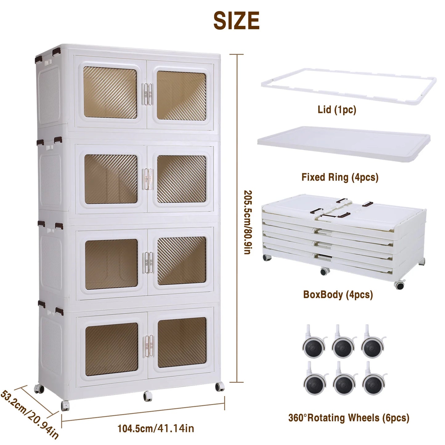 Stackable Storage Bin with Lid - Unlimited Uses