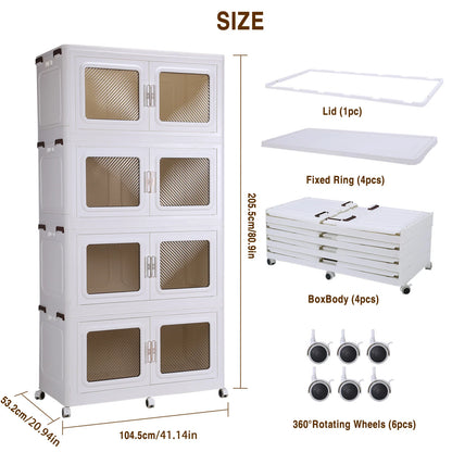 Stackable Storage Bin with Lid - Unlimited Uses