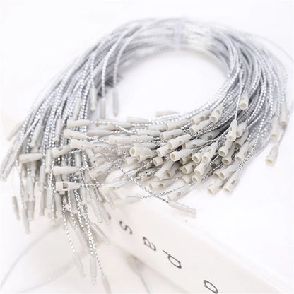 100Pcs Christmas Ornaments Hanger String Ornament Hook Ropes