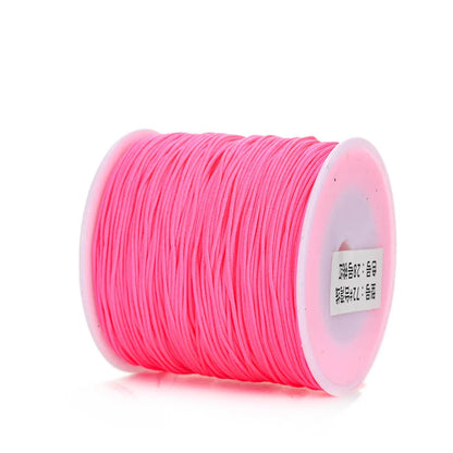 100m/Roll 0.8mm 28 Colors Nylon Thread Cord String