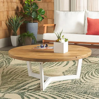 2025new-Outdoor 3-Leg Round Coffee Table