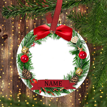 Personalized Pet Ornament Custom Dog, Cat and Dog Christmas Photo Ornament Cat Portrait Name Gift