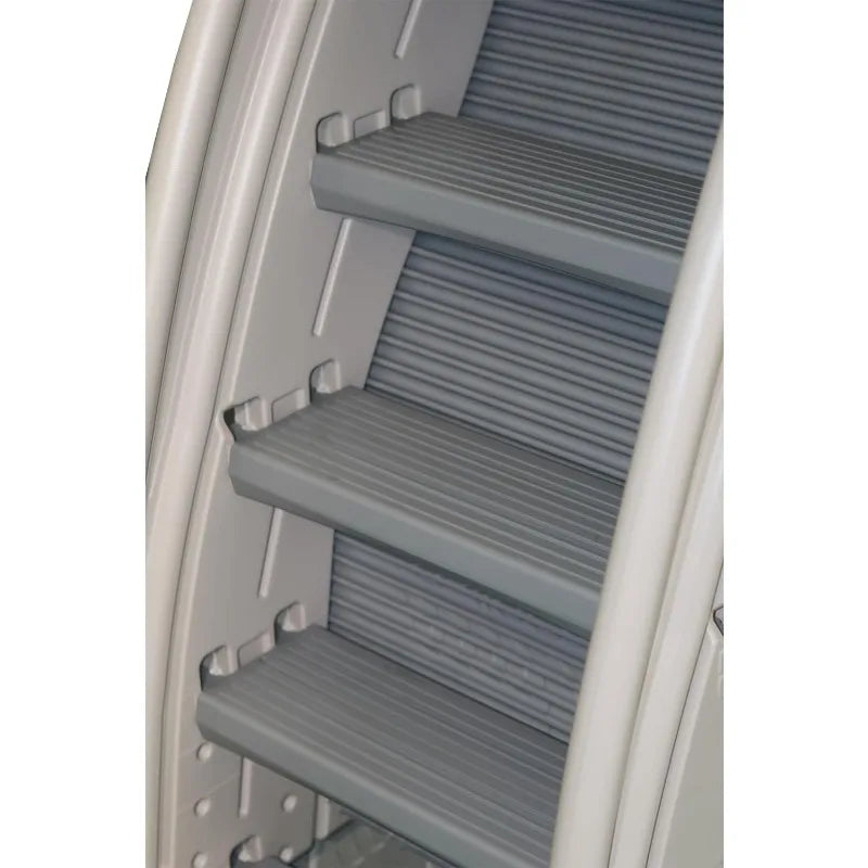 Roll-2-Guard Modular & Adaptable Above Pool Ground Entry System (Drop in Step)