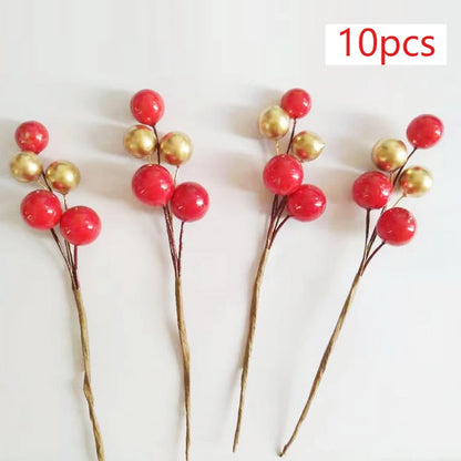 10/20pcs Berry Decorations Artificial Bayberry Berries