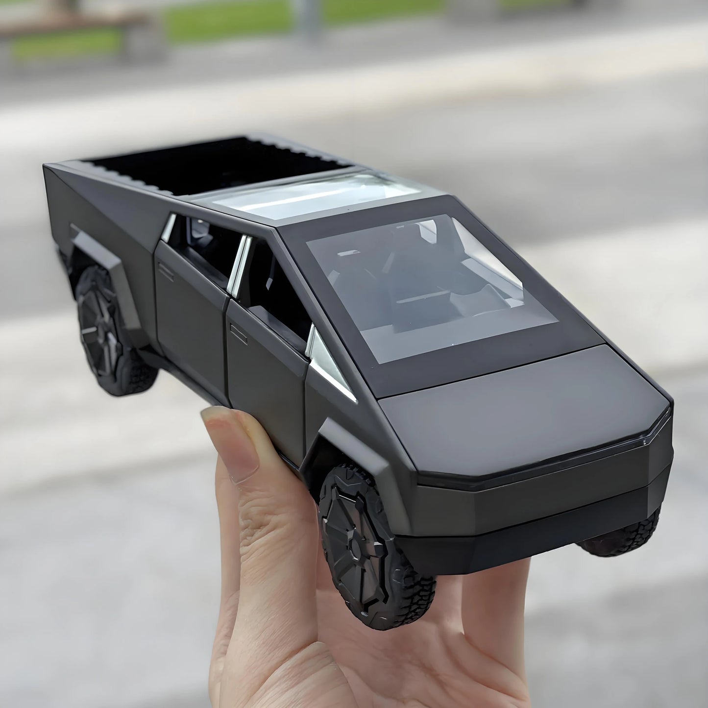 1:32 Cybertruck Pickup Toy Alloy Off-road Die-cast Metal Model