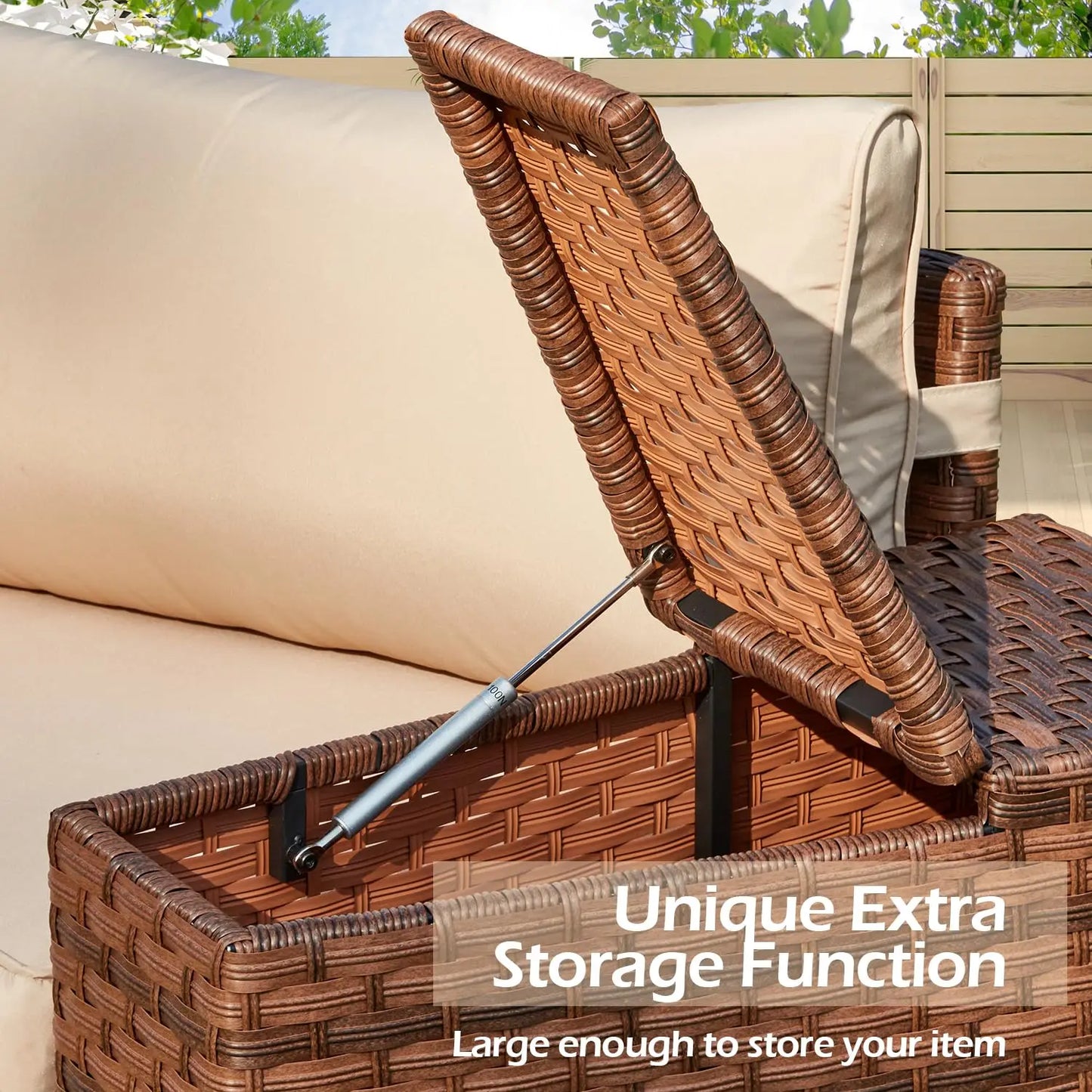 Outdoor Patio Furniture Set, 7-Piece