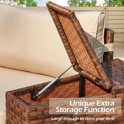 Outdoor Patio Furniture Set, 7-Piece