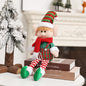 Large size Christmas plush leg elf doll