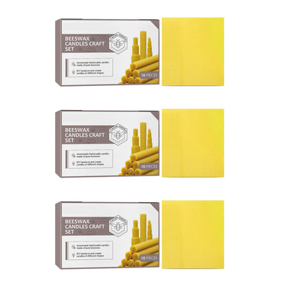 10/20/30pcs Beeswax Sheets Candle Making Craft