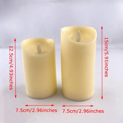 Flameless LED Candle, Warm Glow Electric Candles