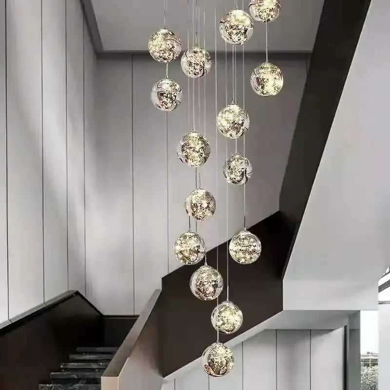 Nordic Glass Ball Led Pendant Lamp