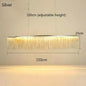 Led Ceiling Chandelier Gold Chains with Remote