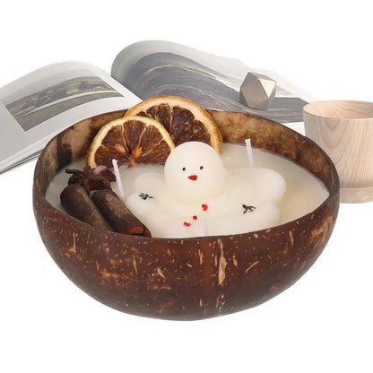 Snowman Aromatherapy Candle