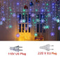 3.5M Christmas Snowflake LED String Lights