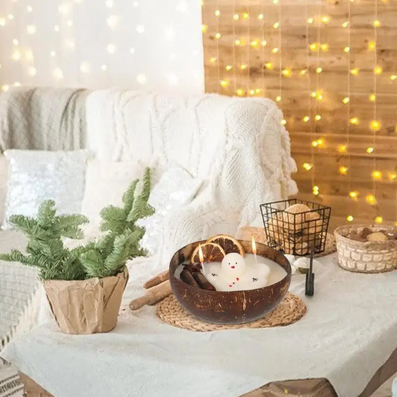 Snowman Aromatherapy Candle