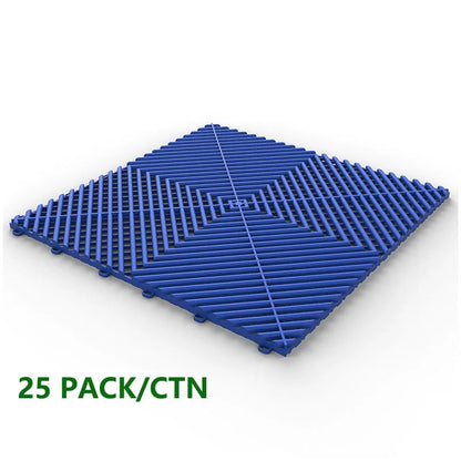 25PCS 1.8cm Thickness Garage Floor Mats