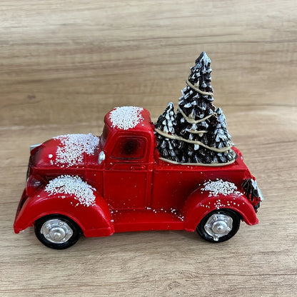 Christmas Karting car desktop red pull Christmas tree