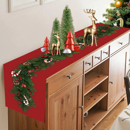 Christmas Table Runner Merry Christmas Decoration