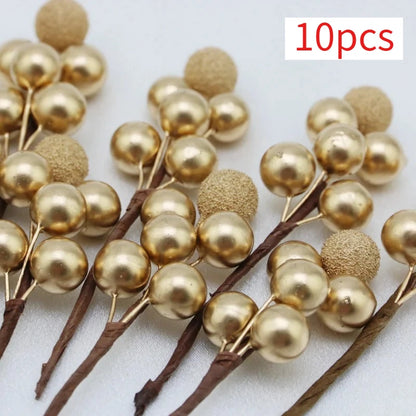 10/20pcs Berry Decorations Artificial Bayberry Berries