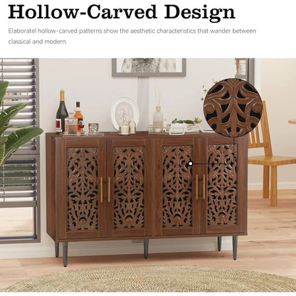 47.8" Accent Cabinet with 4 Doors