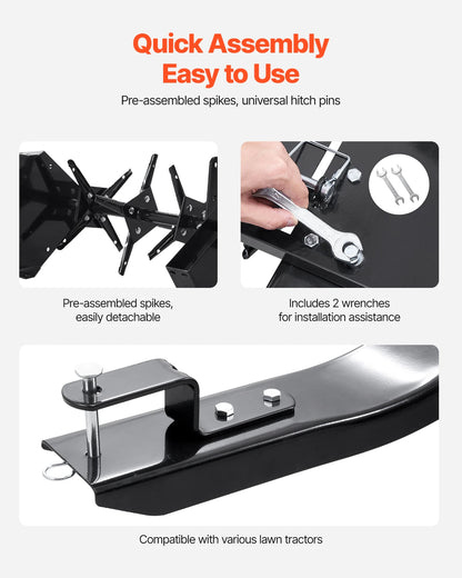Tow Behind Plug Lawn Aerator