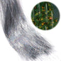 3000 Strands Icicles Iridescent Tinsel Foil Fringe Garland