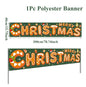 Christmas Outdoor Banner Merry Christmas Decorations