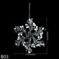 Christmas Crystal Ornaments Snowflake