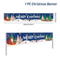 Christmas Outdoor Banner Merry Christmas Decorations