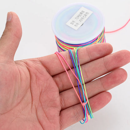 100m/Roll 0.8mm 28 Colors Nylon Thread Cord String