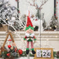 Large size Christmas plush leg elf doll